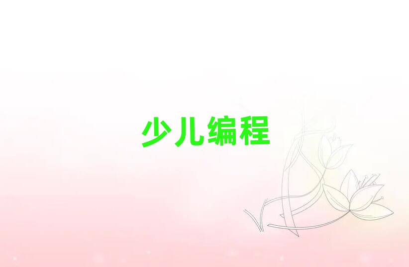 2019年培訓小學生編程,北京培訓小學生編程