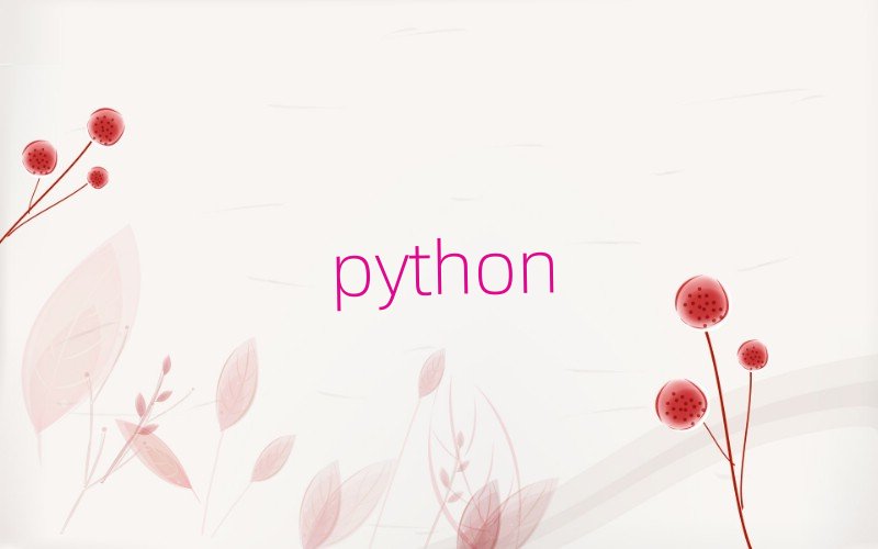python