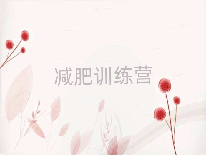 2019上海減肥夏令營多少錢