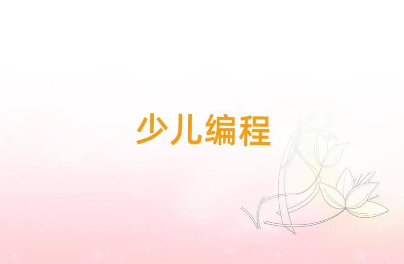 成都武侯區少兒編程培訓學校