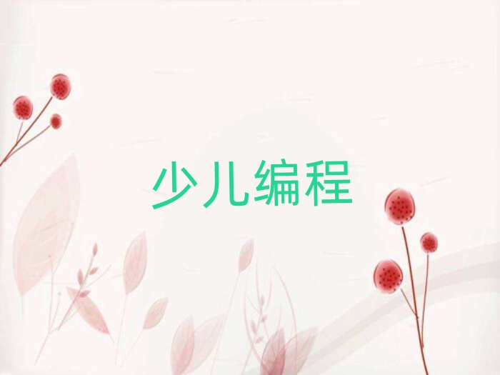 北京少兒編程培訓學校