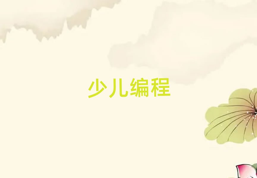 青島少兒編程培訓(xùn)學(xué)校