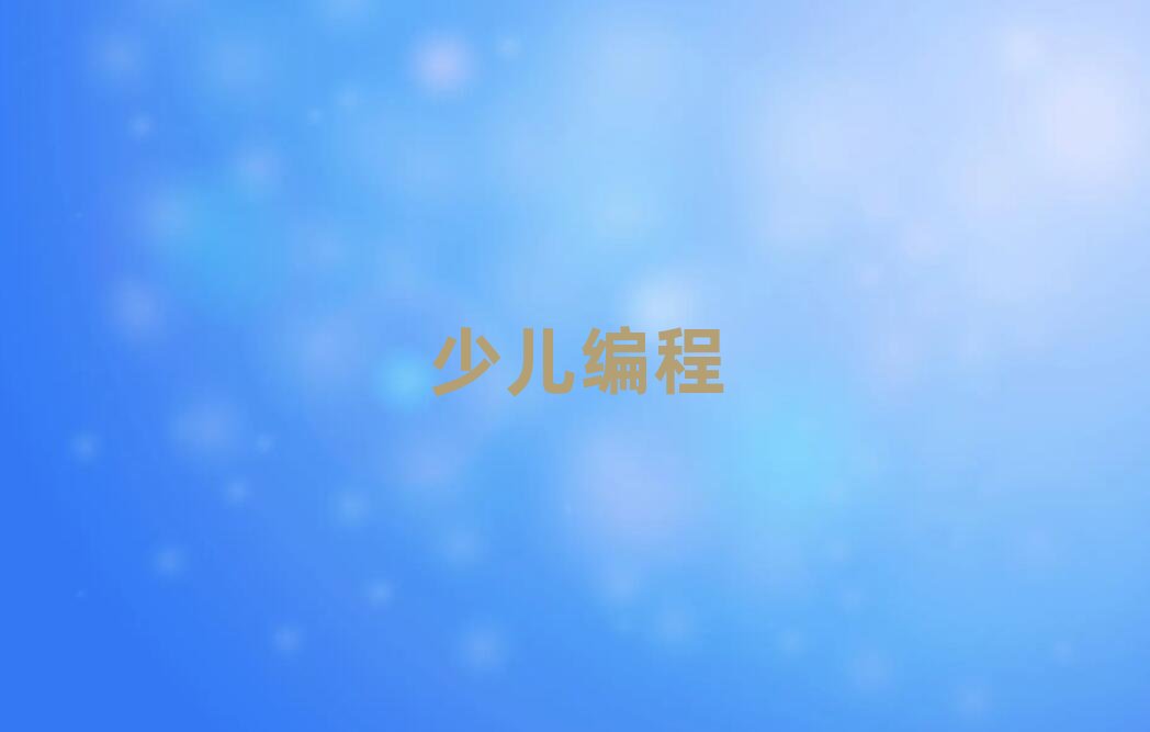 北京宣武區學中學生編程培訓班