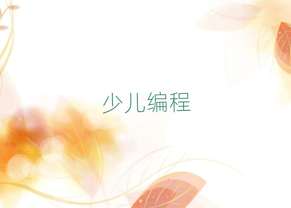 武漢少兒編程培訓學校