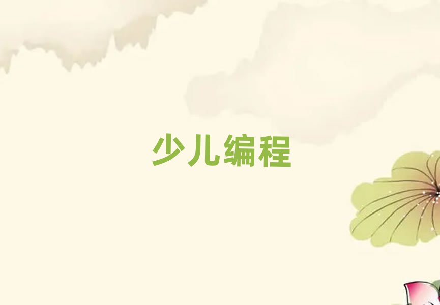 長沙青少年編程網(wǎng)上學(xué)習(xí)班