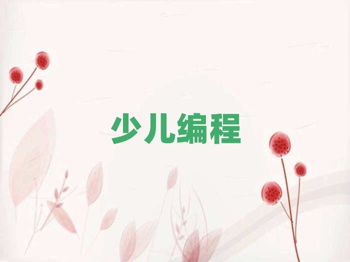 北京少兒編程培訓學校