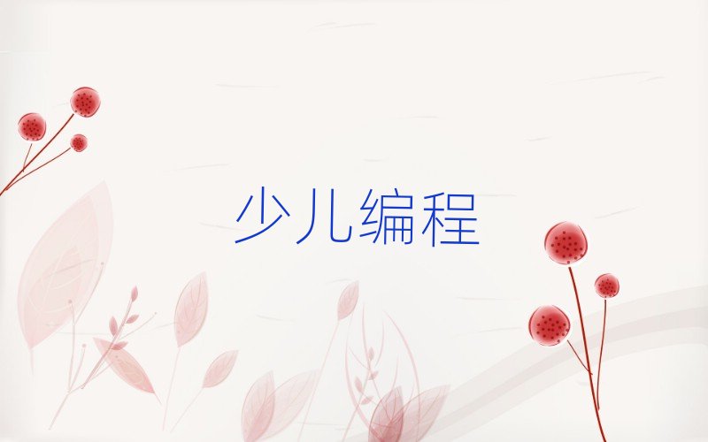 2020年4月石家莊學中學生學編程要多少學費