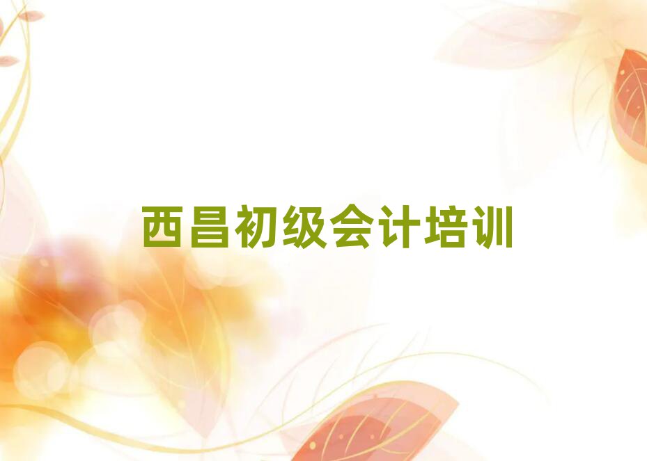 西昌學初級會計的學校十大排行