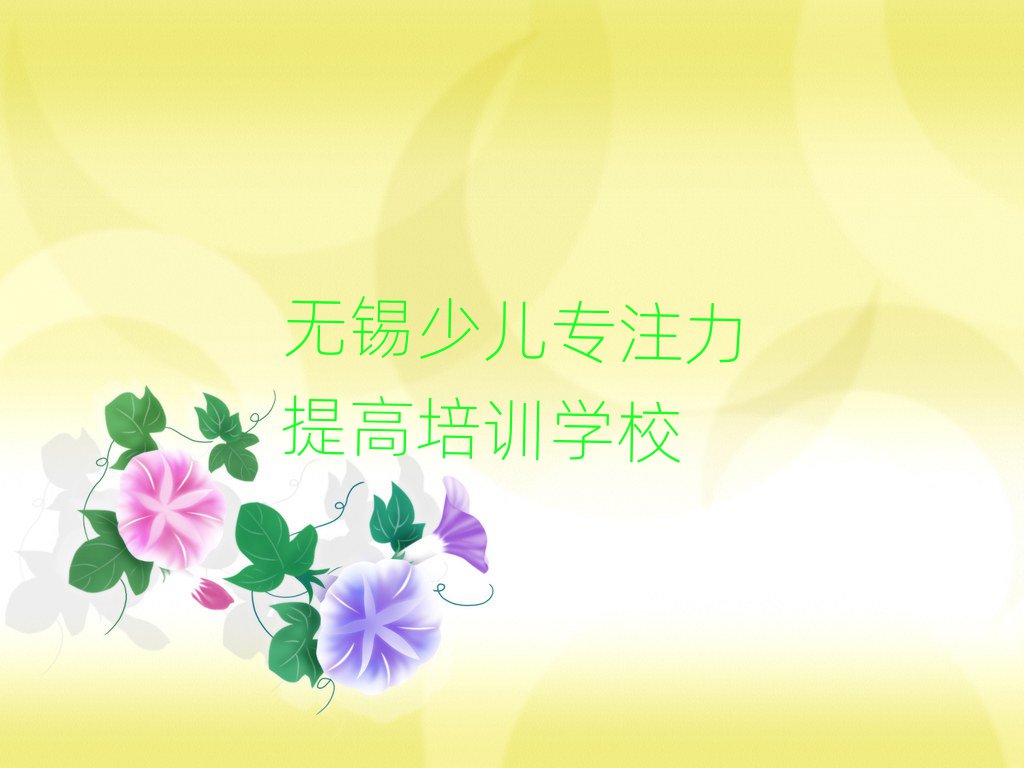 2025年無(wú)錫梁溪區(qū)少兒專注力提高無(wú)錫培訓(xùn)哪家便宜