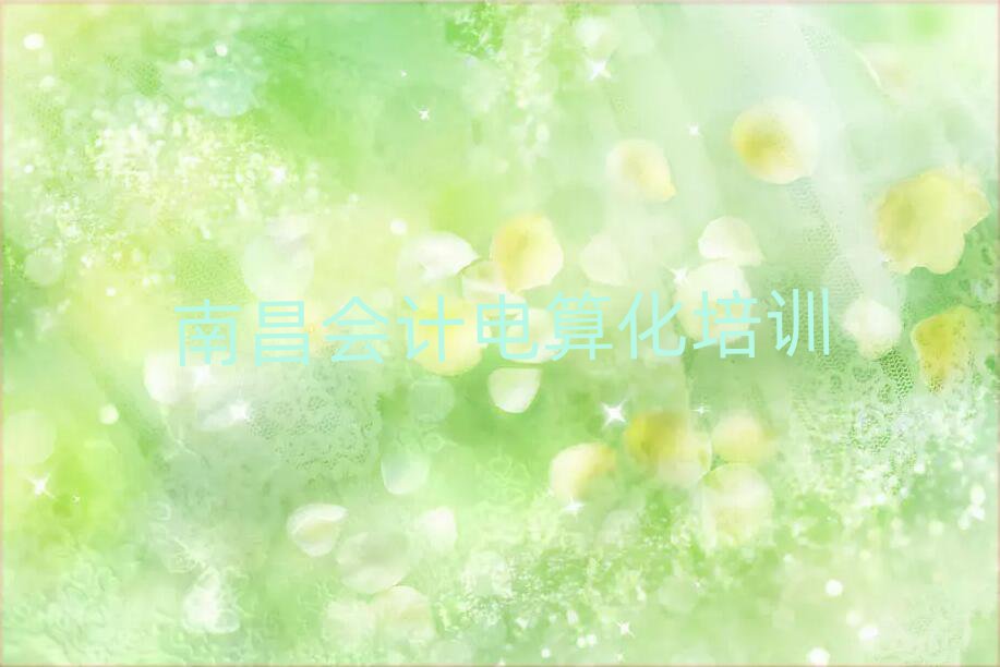 南昌西湖區會計電算化比較正規的會計電算化學校在哪里