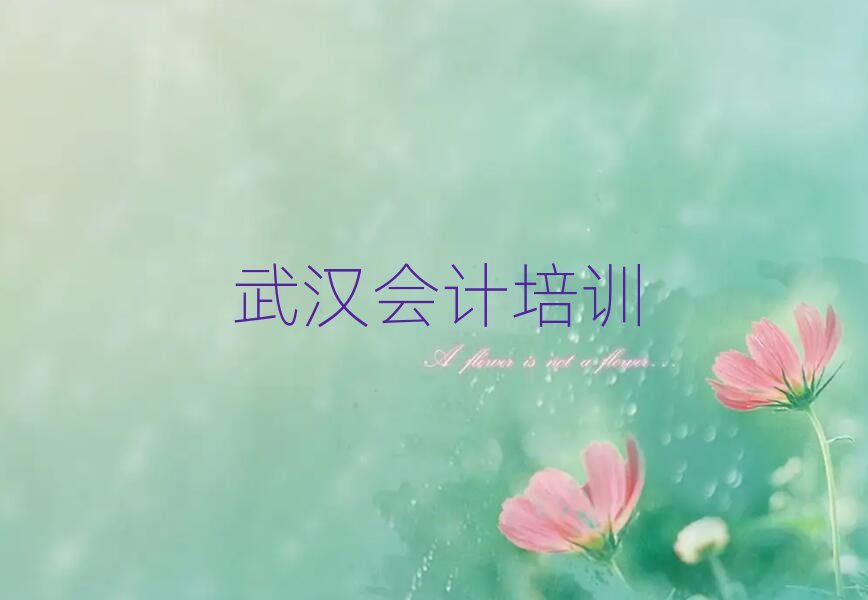 武漢會計哪里學人氣排行榜一覽表