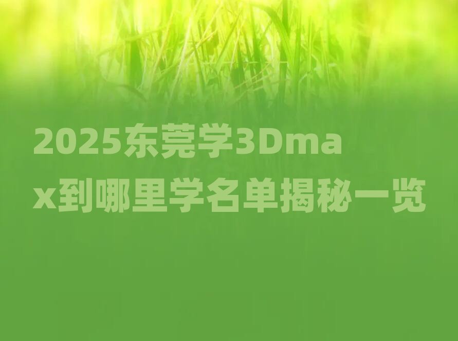 2025|ݸW3DmaxWνһ[